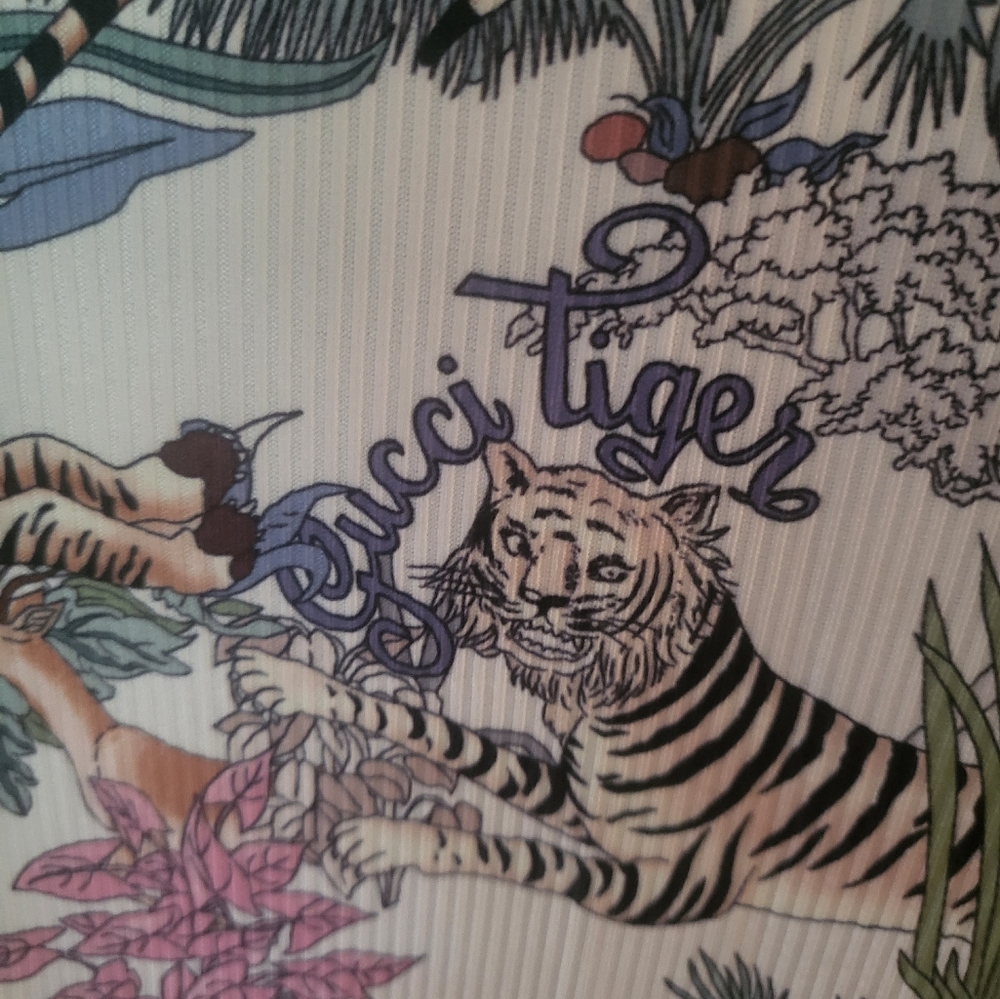Jungle Printed Summer Pants Sz S